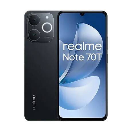 Realme Note 70T, Dual Sim, 4GB RAM, 256GB, Schwarz Handy24- Handy24