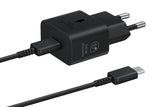Samsung 25W USB-C Fast Adapter EP-T2510 mit Type-C Kable - Black