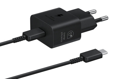 Samsung 25W USB-C Fast Adapter EP-T2510 mit Type-C Kable - Black