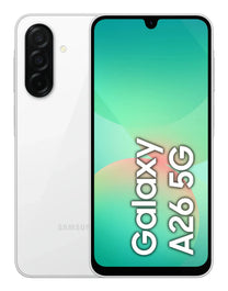 Samsung Galaxy A26, 17 cm (6.7"), 6 GB, 128 GB, 50 MP, Android 15, Weiß