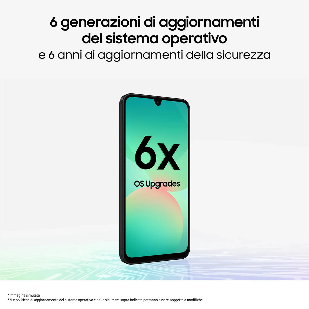 Samsung Galaxy A26, 17 cm (6.7"), 6 GB, 128 GB, 50 MP, Android 15, Weiß