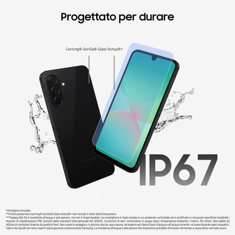 Samsung Galaxy A26, 17 cm (6.7"), 8 GB, 256 GB, 50 MP, Android 15, Schwarz Samsung- Handy24