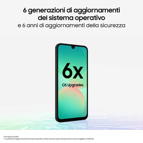 Samsung Galaxy A26, 17 cm (6.7"), 8 GB, 256 GB, 50 MP, Android 15, Schwarz Samsung- Handy24
