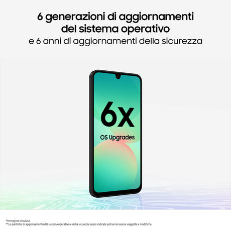 Samsung Galaxy A26, 17 cm (6.7"), 8 GB, 256 GB, 50 MP, Android 15, Weiß Samsung- Handy24