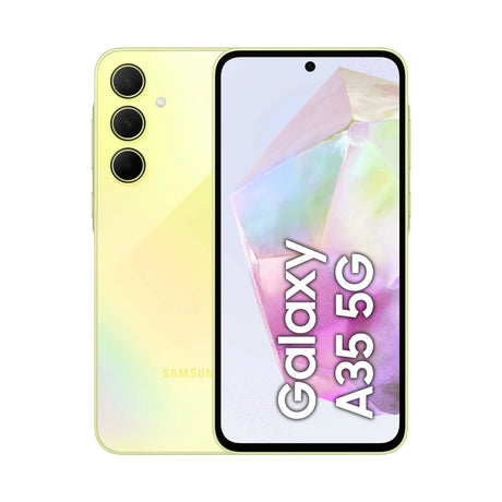 Samsung Galaxy A35 5G , 16,8 cm (6.6"), 8 GB, 256 GB, 50 MP, Android 14, Gelb Samsung- Handy24