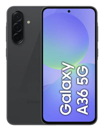 Samsung Galaxy A36 5G, A366, 17 cm (6.7"), 6 GB, 128 GB, 50 MP, Android 15, Schwarz Samsung- Handy24