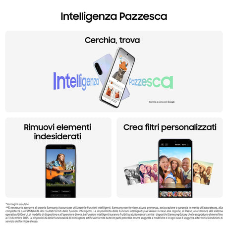 Samsung Galaxy A36 5G, A366, 17 cm (6.7"), 8 GB, 256 GB, 50 MP, Android 15, Lavendel Samsung- Handy24