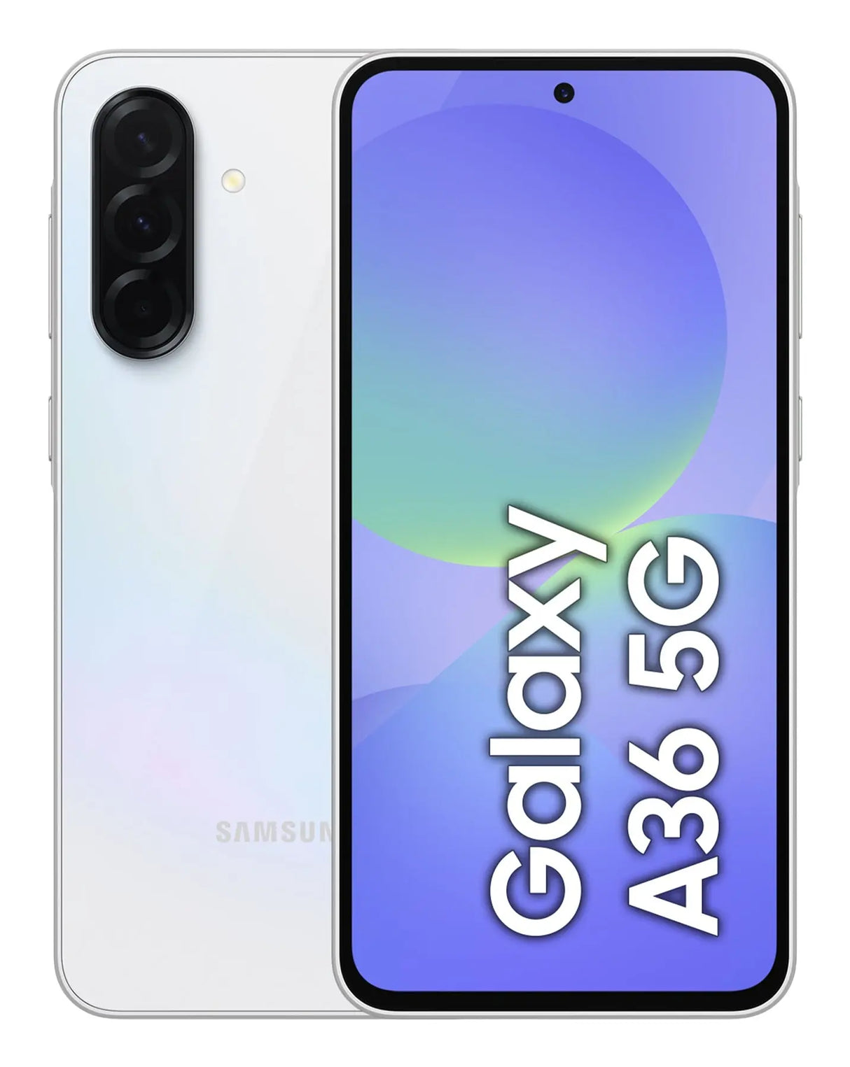 Samsung Galaxy A36 5G, A366, Dual-SIM, 17 cm (6.7"), 6 GB, 128 GB, 50 MP, Android 15, Weiß Samsung- Handy24