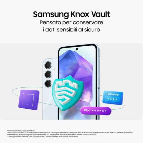 Samsung Galaxy A55 5G , 16,8 cm (6.6"), 8 GB, 128 GB, 50 MP, Android 14, Navy Samsung- Handy24