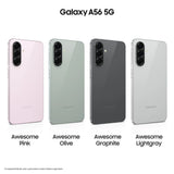 Samsung Galaxy A56 5G, A566, 17 cm (6.7"), 8 GB, 128 GB, 50 MP, Android 15, Graphit Samsung- Handy24