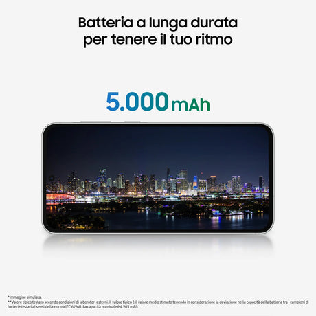 Samsung Galaxy A56 5G, A566, 17 cm (6.7"), 8 GB, 256 GB, 50 MP, Android 15, Hellgrau Samsung- Handy24