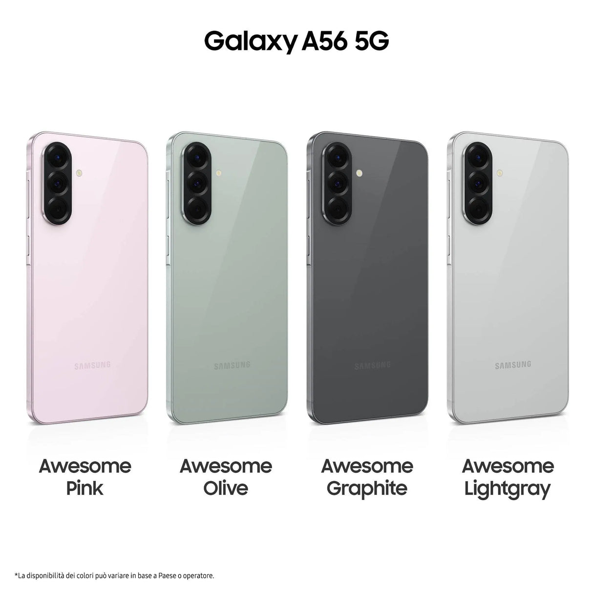 Samsung Galaxy A56 5G, A566, 17 cm (6.7"), 8 GB, 256 GB, 50 MP, Android 15, Pink Samsung- Handy24