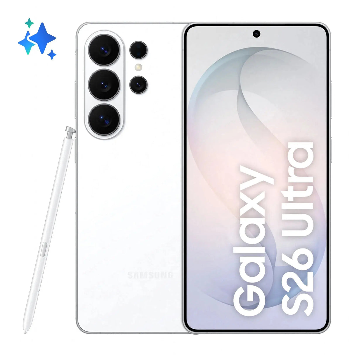 Samsung Galaxy S26 Ultra , 17,5 cm (6.9"), 16 GB, 1 TB, 200 MP, Android 16.0, Weiß