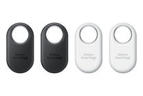 Samsung Galaxy SmartTag 2 EI-T5600 4 Per Pack 2x black+ white, Artikel, Finder, Graphit, Weiß, Staubresistent, 120 m, IP67 Samsung- Handy24