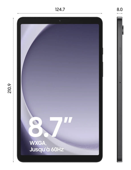 Samsung Galaxy Tab A9, 22,1 cm (8.7"), 1340 x 800 Pixel, 64 GB, 4 GB, 2 GHz, Graphit Samsung- Handy24