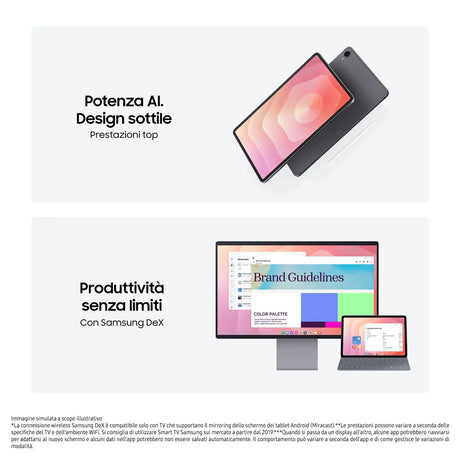 Samsung Galaxy Tab S11, 27,9 cm (11"), 2560 x 1600 Pixel, 256 GB, 12 GB, Grau Handy24- Handy24