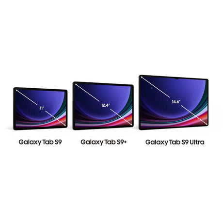Samsung Galaxy Tab S9 SM-X710N, 27,9 cm (11"), 2560 x 1600 Pixel, 128 GB, 8 GB, Android 13, Graphit Samsung- Handy24