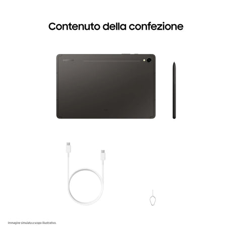 Samsung Galaxy Tab S9 , 27,9 cm (11"), 2560 x 1600 Pixel, 256 GB, 12 GB, Android 13, Graphit Samsung- Handy24
