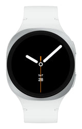 Samsung Galaxy Watch 8, SM-L325FZSAXEF, 3,3 cm (1.3"), AMOLED, 32 GB, WLAN, GPS, Silber Handy24- Handy24