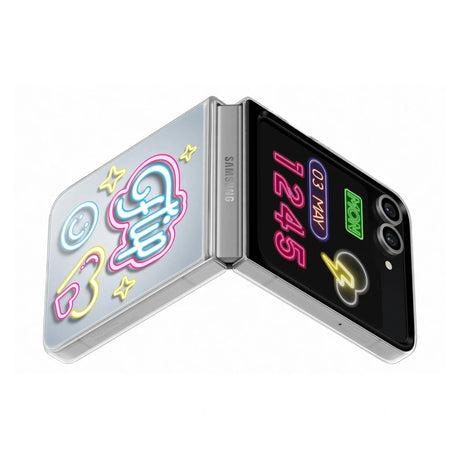 Samsung Galaxy Z Flip6 Design Cover Flipsuit - Transparent Samsung- Handy24