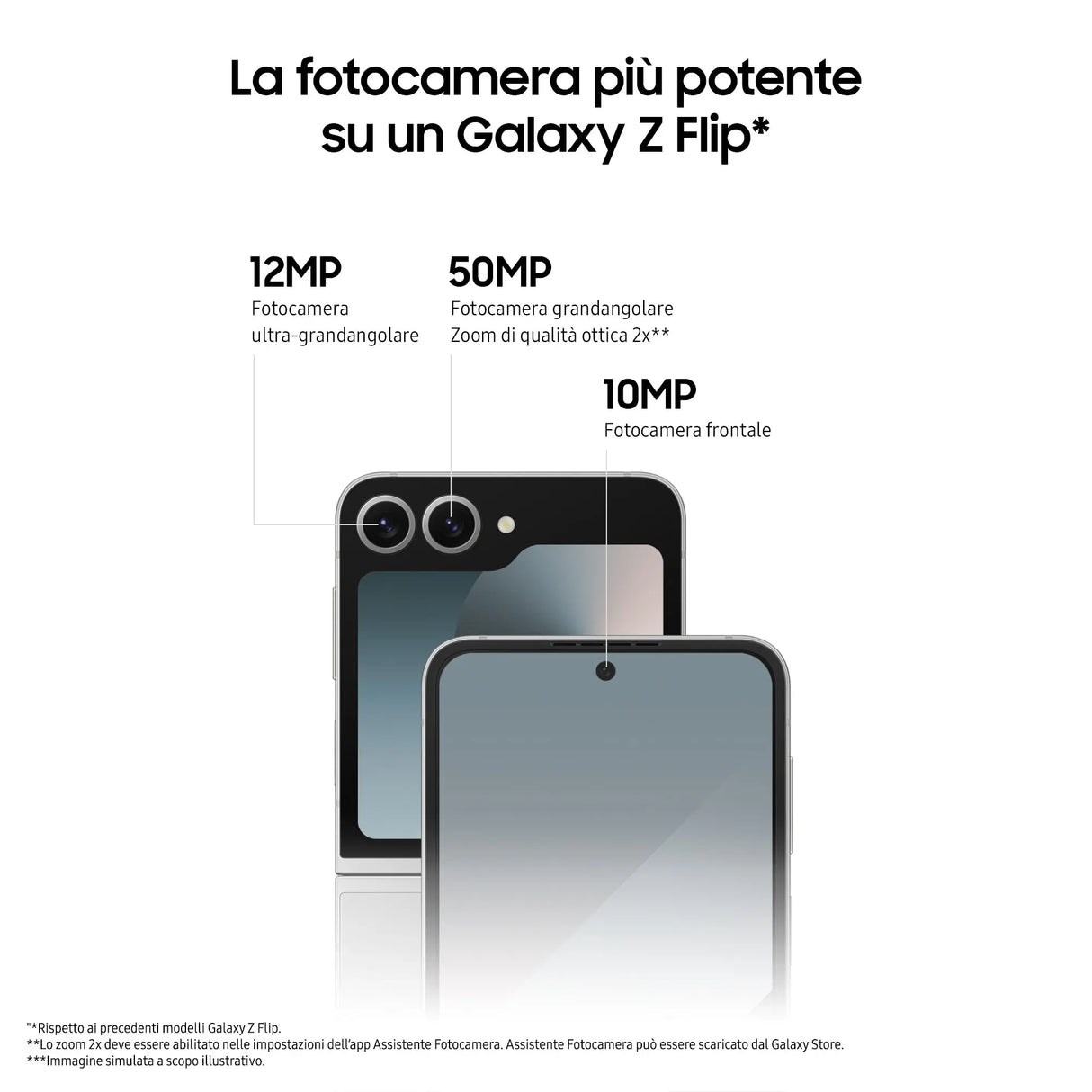 Samsung Galaxy Z Flip6 , 17 cm (6.7"), 12 GB, 512 GB, 50 MP, Android 14, Mintfarbe Samsung- Handy24