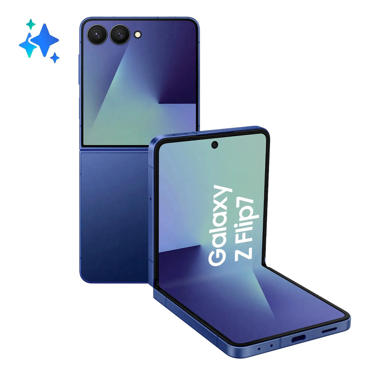 Samsung Galaxy Z Flip7, 12 GB, 512 GB, Blau