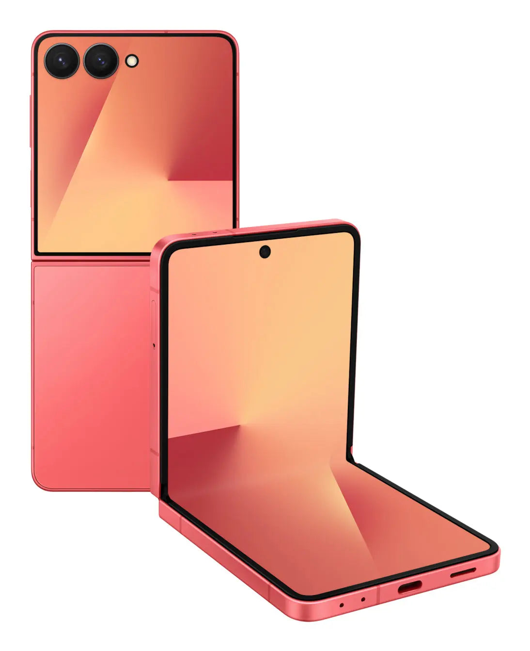 Samsung Galaxy Z Flip7, 17,3 cm (6.8"), 2520 x 1080 Pixel, 12 GB, 256 GB, 50 MP, Koralle Handy24- Handy24