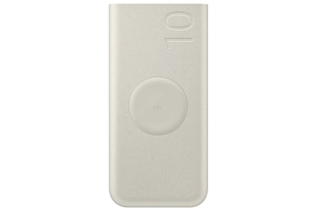 Samsung Induktive Powerbank, EB-U2510XUEGEU, 10000 mAh, Power Delivery 3.0, Kabelloses Aufladen, Beige Handy24- Handy24