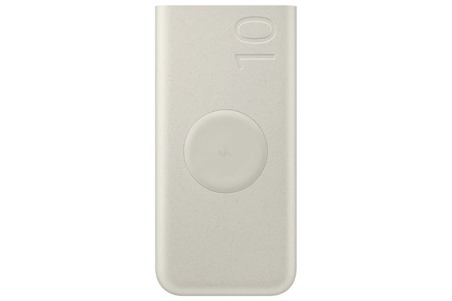 Samsung Induktive Powerbank, EB-U2510XUEGEU, 10000 mAh, Power Delivery 3.0, Kabelloses Aufladen, Beige Handy24- Handy24