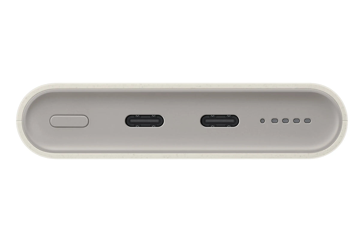 Samsung Induktive Powerbank, EB-U2510XUEGEU, 10000 mAh, Power Delivery 3.0, Kabelloses Aufladen, Beige Handy24- Handy24