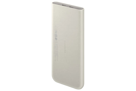 Samsung Powerbank, 10000 mAh, Lithium-Ion (Li-Ion), 25 W, Beige Samsung- Handy24