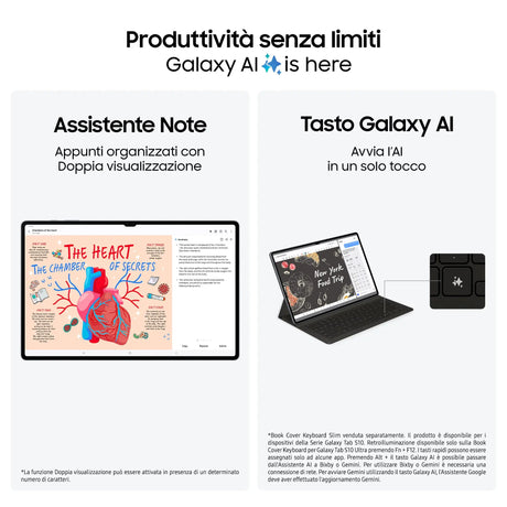 Samsung Tab S10 Ultra, 37,1 cm (14.6"), 2960 x 1848 Pixel, 512 GB, 12 GB, Android 14, Grau Samsung- Handy24