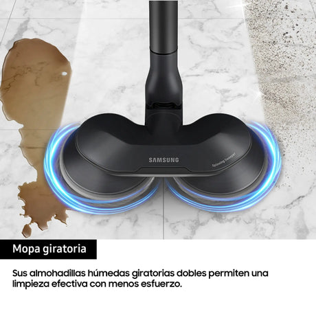 Samsung Vertical Jet 75E Pet Stabstaubsauger, Beutellos, Schwarz, Grau, 0,8 l, Trocken, HEPA Samsung- Handy24