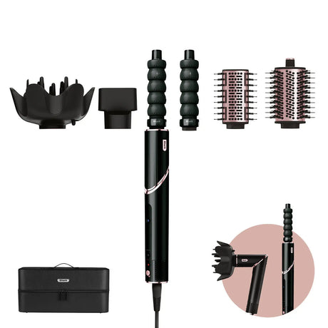 Shark FlexStyle HD446 5-in-1, Multistyler, Warm, Tasten, Gerade fassförmig, Schwarz, 2,5 m Handy24- Handy24