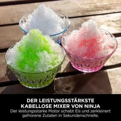 SharkNinja Ninja BC251EULD, Tragbarer Mixer, 0,57 l, Eis-Crusher, Lavendel, Transparent Handy24- Handy24