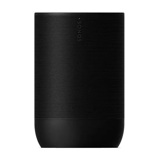 Sonos Move 2, Verkabelt & Kabellos, USB Typ-C, Tragbarer Stereo-Lautsprecher, Schwarz, Berührung, Tropfsicher, Schockresistent, Wasserfest