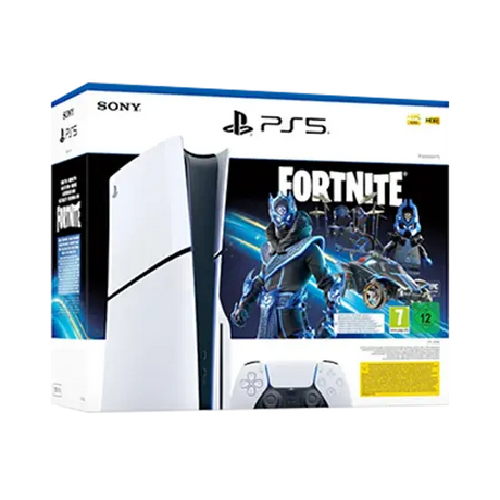 Sony PlayStation 5 Slim Disc Edition 1TB+ Fortnite - White Sony- Handy24