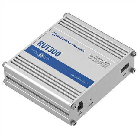 Teltonika RUT300 - Ethernet-WAN - Schnelles Ethernet - Blau - Metallisch Teltonika- Handy24