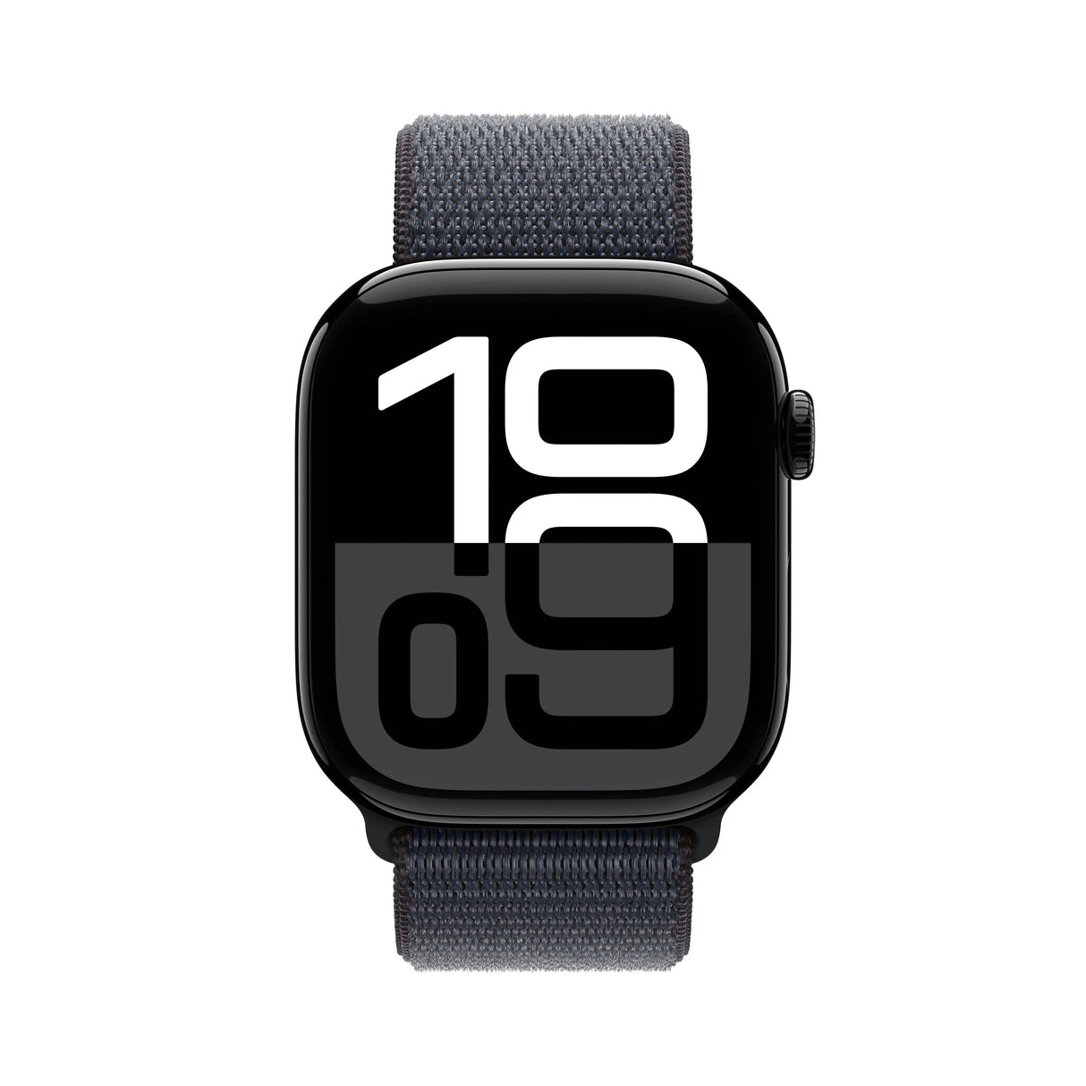 Watch Apple Watch Series 10 GPS 46mm Jet Black Aluminium Case, Sport Loop - Black