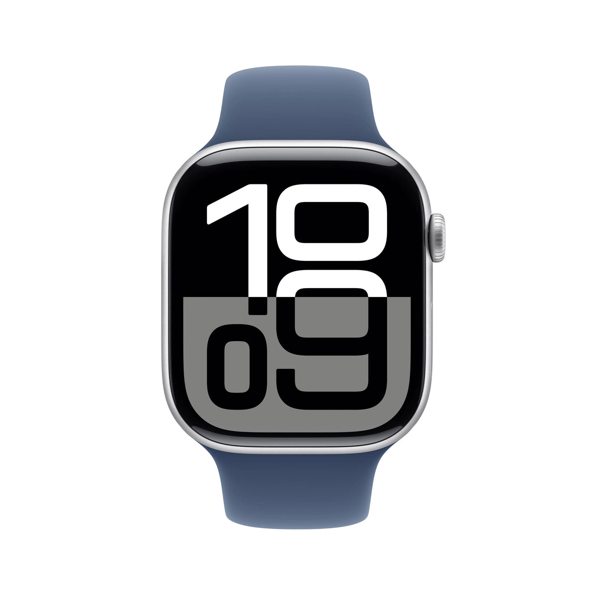 Watch Apple Watch Series 10 GPS 46mm Silver Aluminium Case, Sport Band M/L - Denim Apple- Handy24