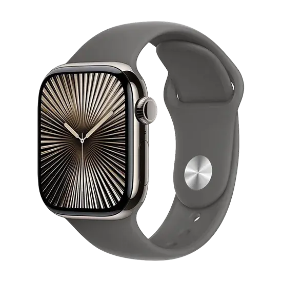 Watch Apple Watch Series 10, Cellular 46mm Titanium, Stone Grey