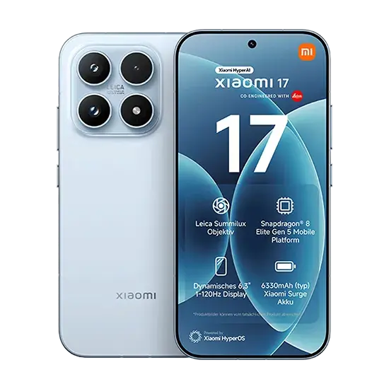 Xiaomi 17 5G Dual Sim 12GB RAM 512GB - Blau