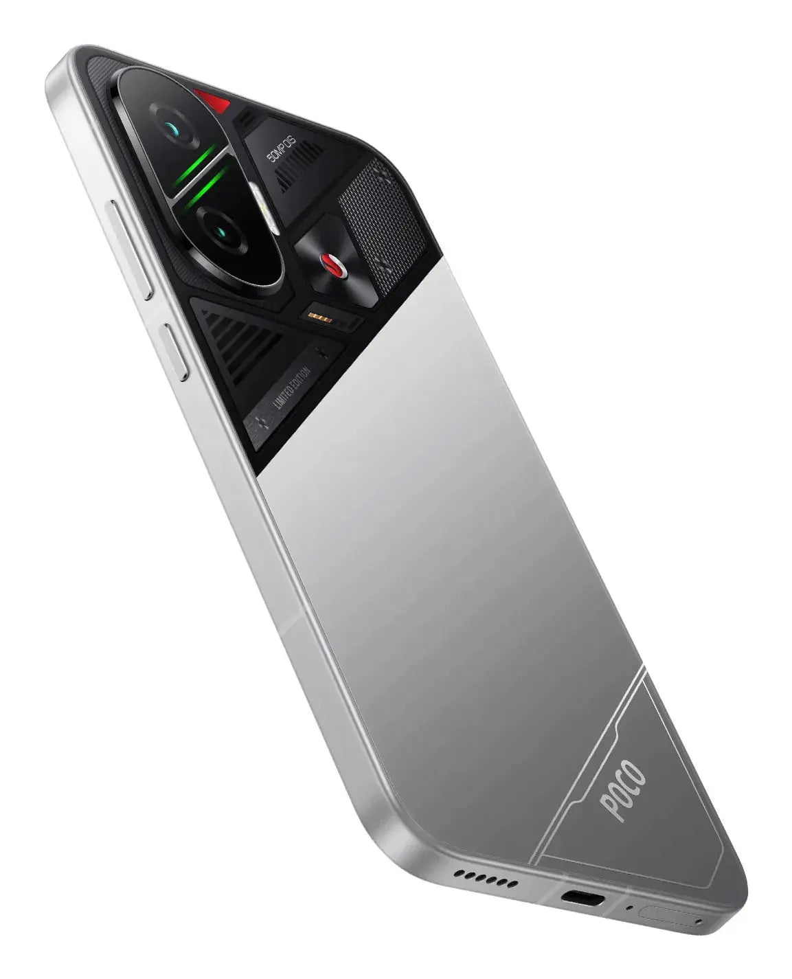 Xiaomi POCO F7 5G, 17,4 cm (6.83"), 12 GB, 256 GB, 50 MP, Android 15, Silber Xiaomi- Handy24