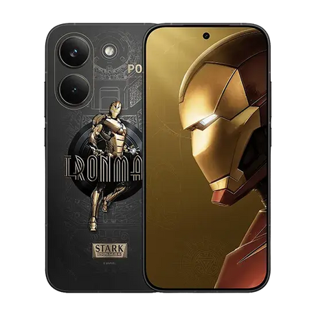 Xiaomi Poco X8 Pro, 5G, Dual Sim, 12GB RAM, 512GB, Gold - Iron Man Edition