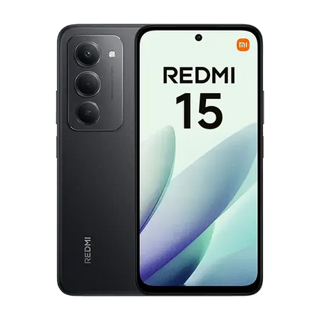 Xiaomi Redmi 15, 5G, Dual Sim, 4GB RAM, 128GB, Midnight Black Handy24- Handy24