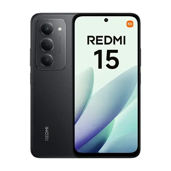 Xiaomi Redmi 15, 5G, Dual Sim, 4GB RAM, 128GB, Midnight Black Handy24- Handy24