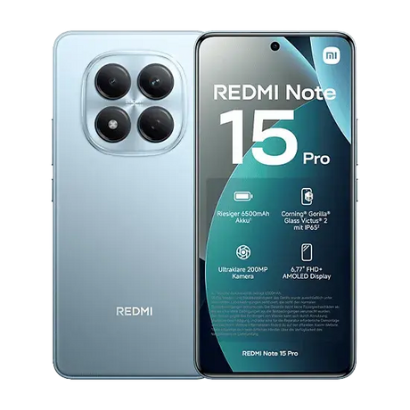 Xiaomi Redmi Note 15 Pr,o 4G, Dual Sim, 8GB RAM, 256GB, Blau Handy24- Handy24
