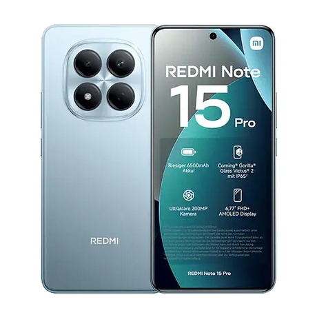 Xiaomi Redmi Note 15 Pro, 4G, Dual Sim, 12GB RAM, 512GB, Blau