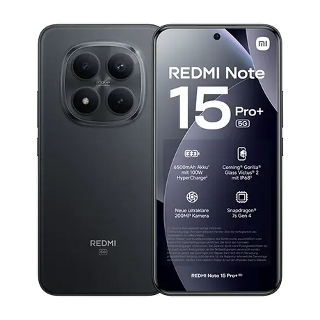 Xiaomi Redmi Note 15 Pro, 5G, 8GB RAM, 256GB, Black Xiaomi- Handy24