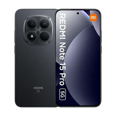 Xiaomi Redmi Note 15 Pro, 5G, Dual Sim, 12GB RAM, 512GB, Schwarz Handy24- Handy24